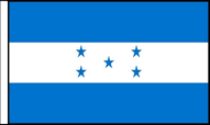 Honduras Hand Waving Flags 